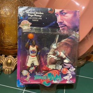 Michael Jordan Bugs Bunny With Hyper Lane Surfer NIB Old Stock Warner Brothers